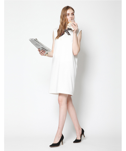 titivate(ティティベイト)の「ワイドアームホールワンピース(ワンピース・レディース・ネイビー/ブルー系その他/ホワイト/チャコールグレー・FREE)」の14枚目の写真