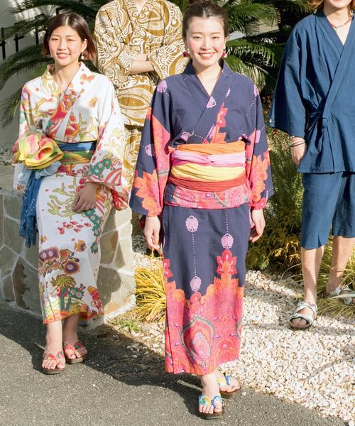 チャイハネ（チャイハネ）の「【チャイハネ】カラコロンサンダル 下駄（サンダル・レディース・パープル/マスタード/ブラウン/レッド/ターコイズブルー/オレンジ/イエロー/ブラック/マルチ/レモンイエロー・M）」の20枚目の写真