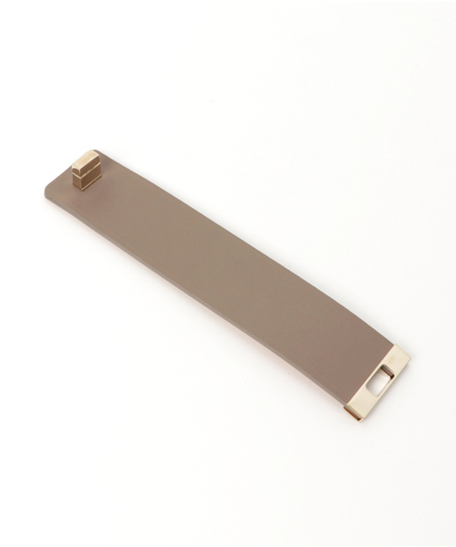 MAISON BOINET（メゾンボワネ）の「MAISON BOINET / ブレスレット（バングル/リストバンド・レディース・グレー/ネイビー・MEDIUM）」の4枚目の写真