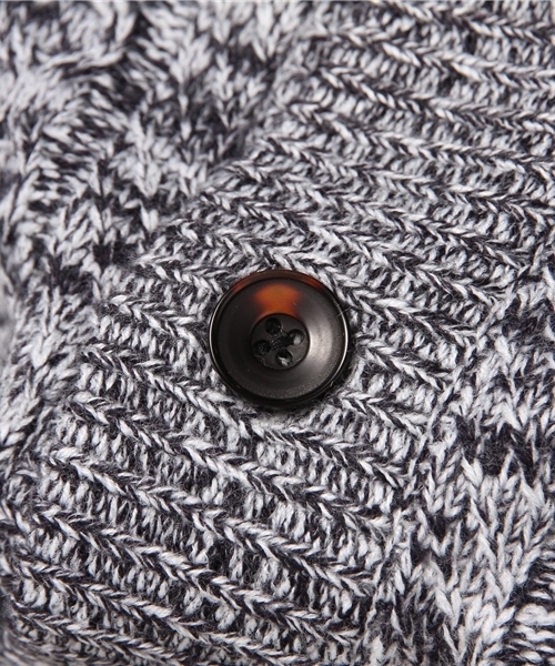 NICOLE CLUB FOR MEN(ニコルクラブフォーメン)の「引揃リブニットスタンドカーディガン(カーディガン/ボレロ・メンズ・ネイビー/ライトグレー/ボルドー/ブラック/チャコールグレー・X-LARGE/MEDIUM/LARGE)」の11枚目の写真