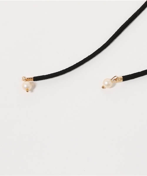 RAY CASSIN（レイカズン）の「Ｖネックポンチ　プルオーバーチョーカーセット（Tシャツ/カットソー・レディース・ブラウン/ブラック/グレイッシュベージュ/ピンク・FREE）」の9枚目の写真