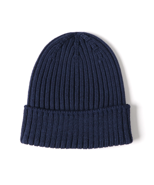 HELLY HANSEN（ヘリーハンセン）の「ヘリーハンセン キッズワッペンビーニー（ニットキャップ/ビーニー・キッズ・ダークパープル/ダークネイビー/グレイッシュブルー/レモンイエロー・FREE）」の5枚目の写真