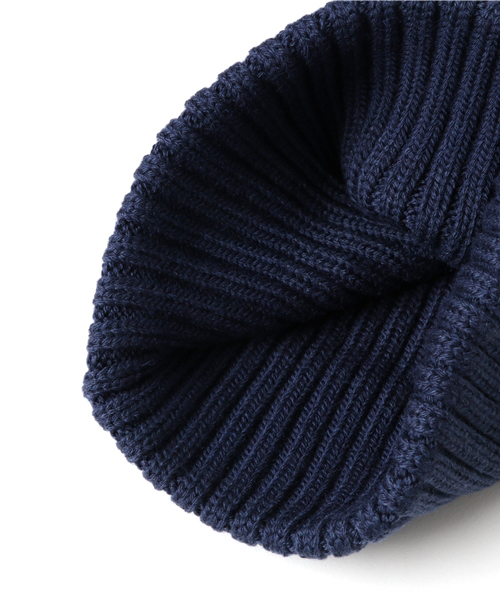 HELLY HANSEN（ヘリーハンセン）の「ヘリーハンセン キッズワッペンビーニー（ニットキャップ/ビーニー・キッズ・ダークパープル/ダークネイビー/グレイッシュブルー/レモンイエロー・FREE）」の7枚目の写真