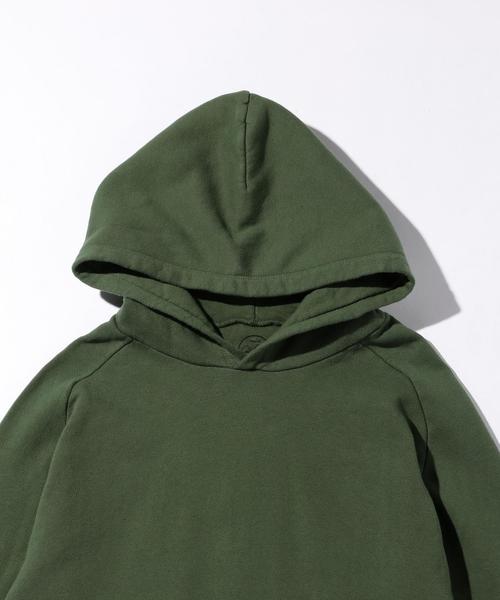 MONKEY TIME（モンキータイム）の「＜CALUX×monkey time＞ ∴ OVERDYE SWEAT HOOD/パーカー◆（パーカー・メンズ・ケリー/ブラック/グレー・MEDIUM/SMALL/X-LARGE/LARGE）」の12枚目の写真