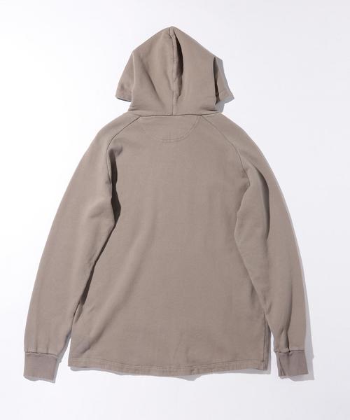 MONKEY TIME（モンキータイム）の「＜CALUX×monkey time＞ ∴ OVERDYE SWEAT HOOD/パーカー◆（パーカー・メンズ・ケリー/ブラック/グレー・MEDIUM/SMALL/X-LARGE/LARGE）」の14枚目の写真