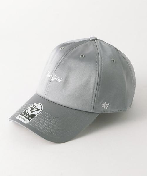 green label relaxing（グリーンレーベルリラクシング）の「[フォーティーセブンブランド] SC 47xFEW YANKEES キャップ ◆（キャップ・メンズ・グレー/ネイビー・FREE）」の2枚目の写真