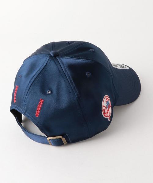 green label relaxing（グリーンレーベルリラクシング）の「[フォーティーセブンブランド] SC 47xFEW YANKEES キャップ ◆（キャップ・メンズ・グレー/ネイビー・FREE）」の5枚目の写真