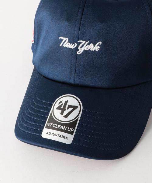 green label relaxing（グリーンレーベルリラクシング）の「[フォーティーセブンブランド] SC 47xFEW YANKEES キャップ ◆（キャップ・メンズ・グレー/ネイビー・FREE）」の6枚目の写真