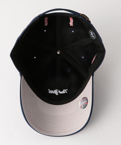 green label relaxing（グリーンレーベルリラクシング）の「[フォーティーセブンブランド] SC 47xFEW YANKEES キャップ ◆（キャップ・メンズ・グレー/ネイビー・FREE）」の3枚目の写真