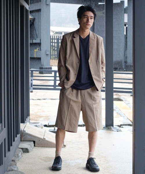 RAGEBLUE（レイジブルー）の「【HY-TEK】トラベラーズジャケット/758867（テーラードジャケット・メンズ・ベージュ/ネイビー・SMALL/LARGE/MEDIUM）」の3枚目の写真