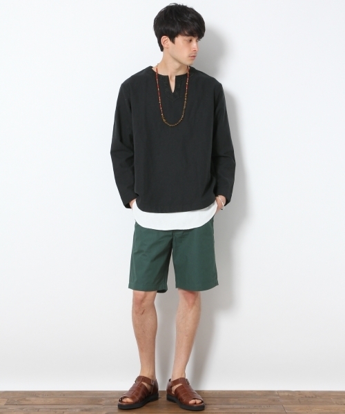 RAGEBLUE（レイジブルー）の「【抗菌防臭/吸水速乾】カラーツイルショーツ/751772（その他パンツ・メンズ・ネイビー/ベージュ/グリーン/ホワイト/ブラック/ピンク系その他/オリーブ/ワインレッド・LARGE/SMALL/MEDIUM/X-LARGE）」の17枚目の写真