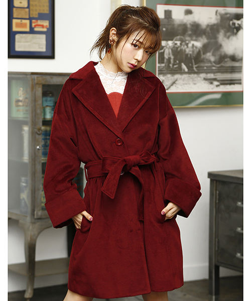 One After Another Nice Claup ワンアフターアナザーナイスクラップ の かわいいチェスターコート チェスターコート Wear