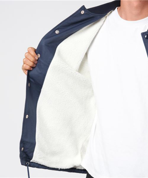Champion(チャンピオン)の「【Champion/チャンピオン】メンズ アクションスタイル スナップジャケット(ナイロンジャケット・メンズ・マルーン/ネイビー/ブラック/ダークグリーン・MEDIUM/X-LARGE/SMALL/LARGE)」の7枚目の写真