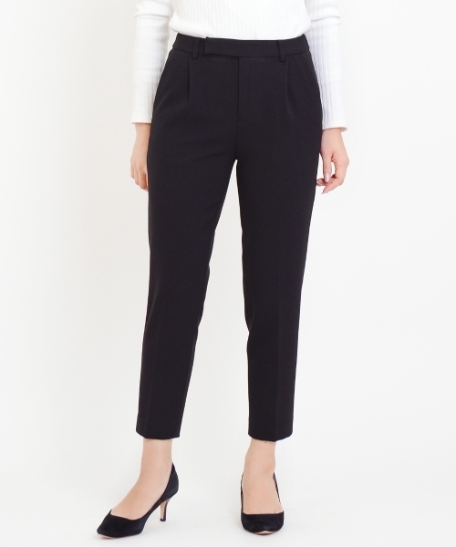 le.coeur blanc（ルクールブラン）の「コスミカルウォームタックテーパードパンツ（その他パンツ・レディース・ライトグレー/ブラック/ブラック系その他/ブラウン/オフホワイト/ベージュ・34/36/38）」の15枚目の写真