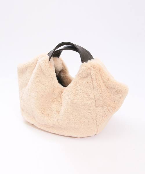 Afternoon Tea アフタヌーンティー の フェイクファートートバッグ トートバッグ Wear