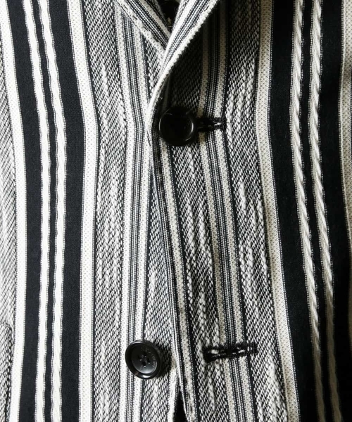 MICHEL KLEIN HOMME   （ミッシェルクランオム）の「スラブインレイストライプジャケット（テーラードジャケット・メンズ・ブラック・SMALL/MEDIUM/LARGE/X-LARGE）」の16枚目の写真