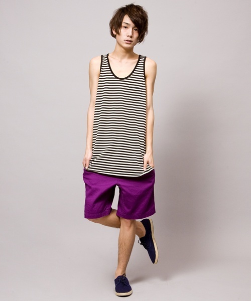 WEGO（ウィゴー）の「WEGO/クライミングショーツ（チノパンツ・メンズ・ブラック/ベージュ/グリーン/パープル/オレンジ/その他1/その他2・MEDIUM/LARGE）」の16枚目の写真