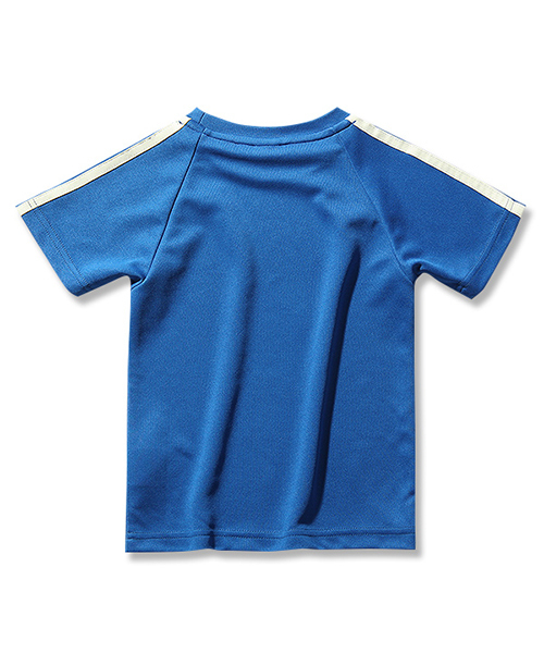 devirock（デビロック）の「袖ライン入り半袖Tシャツ 吸汗速乾 スポーツミックス（Tシャツ/カットソー・キッズ・ブラック/ブルー/レッド/ネイビー/イエロー・100cm/110cm/120cm/140cm/160cm/150cm/130cm）」の19枚目の写真