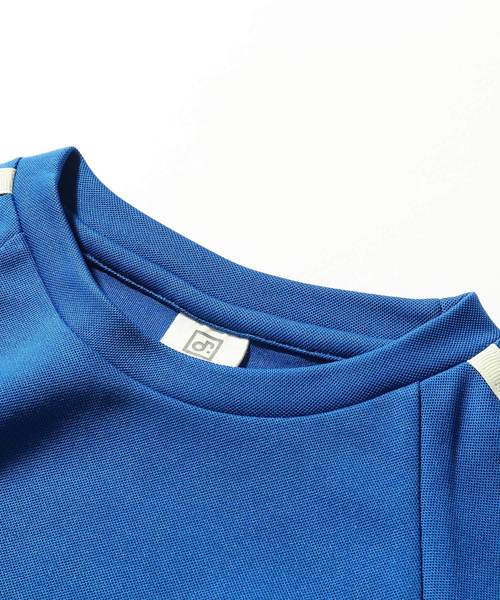 devirock（デビロック）の「袖ライン入り半袖Tシャツ 吸汗速乾 スポーツミックス（Tシャツ/カットソー・キッズ・ブラック/ブルー/レッド/ネイビー/イエロー・100cm/110cm/120cm/140cm/160cm/150cm/130cm）」の21枚目の写真