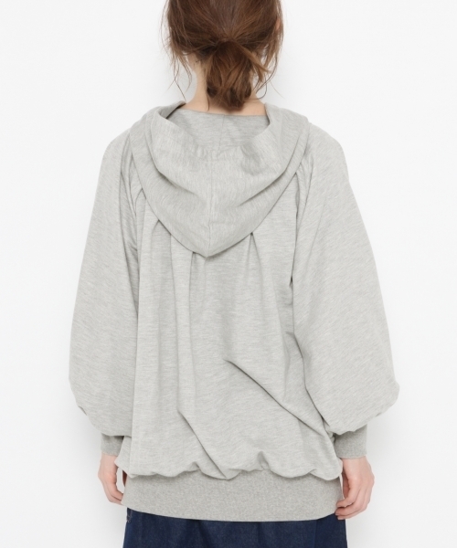 Heather（ヘザー）の「BIGウラケパーカー　795853（パーカー・レディース・ベージュ/ラベンダー/ヘザーグレー・FREE）」の10枚目の写真