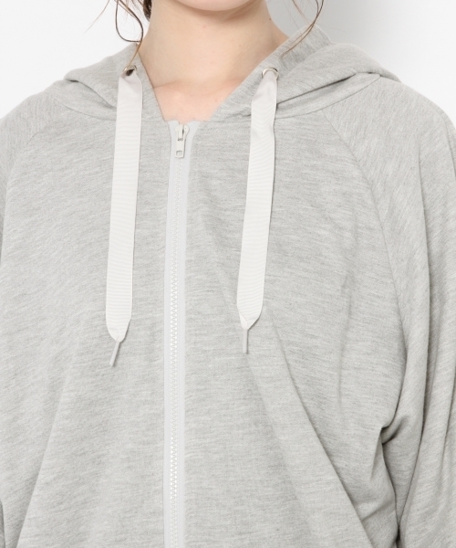 Heather（ヘザー）の「BIGウラケパーカー　795853（パーカー・レディース・ベージュ/ラベンダー/ヘザーグレー・FREE）」の11枚目の写真