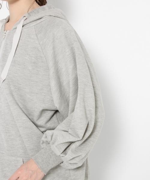 Heather（ヘザー）の「BIGウラケパーカー　795853（パーカー・レディース・ベージュ/ラベンダー/ヘザーグレー・FREE）」の12枚目の写真