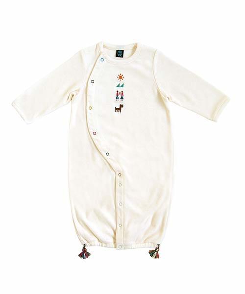 BOBO（ボボ）の「【BOBOボボ】 2WAYドレス（ロンパース・キッズ・アイボリー・ONE SIZE）」の7枚目の写真