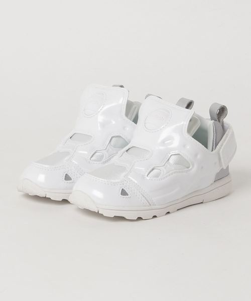 reebok pump silver