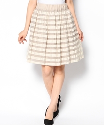 Tiara | シアーボーダーリバーシブルスカート(スカート)