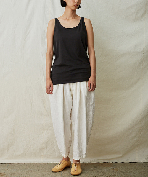 IKKUNA（イクナ）の「tank-top／タンクトップ（タンクトップ・レディース・チャコールグレー/グレー/ターコイズブルー/キナリ/イエロー/ブラウン系その他・1）」の12枚目の写真