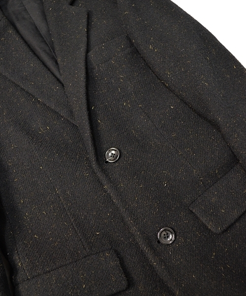 SHIPS JET BLUE（シップスジェットブルー）の「JB: ウール/チェスターコート■（その他アウター・メンズ・ブラック/グレー/ネイビー・SMALL/MEDIUM/LARGE）」の13枚目の写真