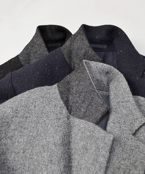 SHIPS JET BLUE（シップスジェットブルー）の「JB: ウール/チェスターコート■（その他アウター・メンズ・ブラック/グレー/ネイビー・SMALL/MEDIUM/LARGE）」の19枚目の写真