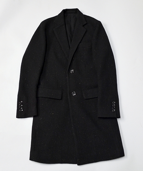 SHIPS JET BLUE（シップスジェットブルー）の「JB: ウール/チェスターコート■（その他アウター・メンズ・ブラック/グレー/ネイビー・SMALL/MEDIUM/LARGE）」の9枚目の写真