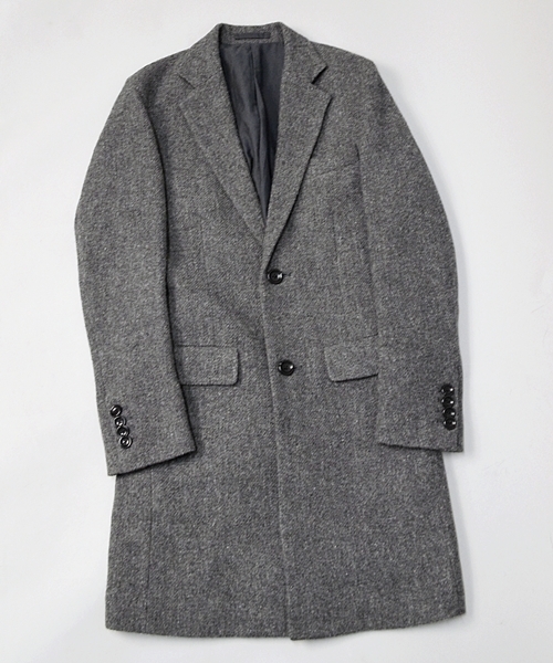 SHIPS JET BLUE（シップスジェットブルー）の「JB: ウール/チェスターコート■（その他アウター・メンズ・ブラック/グレー/ネイビー・SMALL/MEDIUM/LARGE）」の11枚目の写真