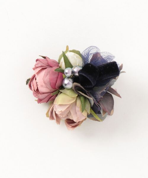 form forma（フォルムフォルマ）の「フォーマルコサージュ・ブローチ（ブローチ/コサージュ・レディース・ネイビー/ピンク/イエロー/ホワイト・FREE）」の15枚目の写真