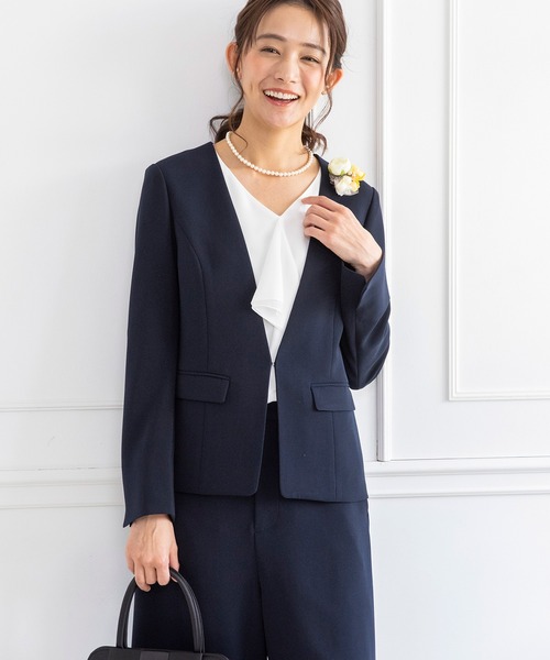 form forma（フォルムフォルマ）の「フォーマルコサージュ・ブローチ（ブローチ/コサージュ・レディース・ネイビー/ピンク/イエロー/ホワイト・FREE）」の12枚目の写真