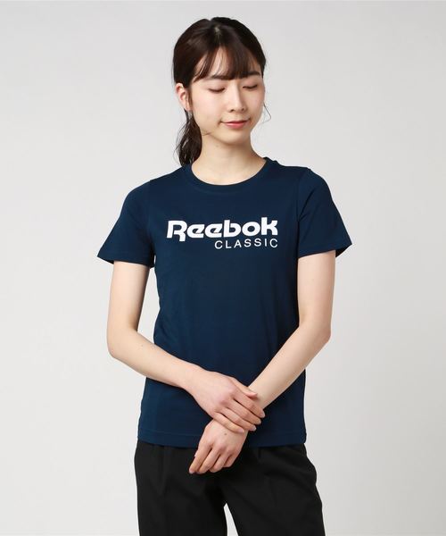 Reebok(リーボック)の「CL Tシャツ(Tシャツ/カットソー・レディース・ブラック/ホワイト/レッド/ネイビー・X-LARGE/LARGE/SMALL/MEDIUM)」の4枚目の写真
