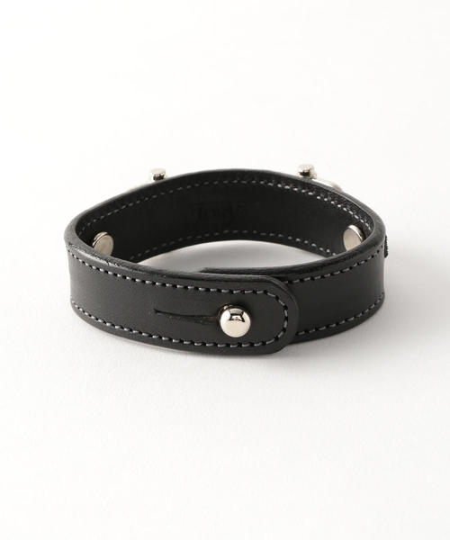 TORY LEATHER（トリーレザー）の「＜TORY LEATHER＞ BIT Bracelet/ブレスレット（ブレスレット・メンズ・ブラック/ダークブラウン・FREE）」の3枚目の写真