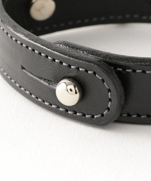 TORY LEATHER（トリーレザー）の「＜TORY LEATHER＞ BIT Bracelet/ブレスレット（ブレスレット・メンズ・ブラック/ダークブラウン・FREE）」の5枚目の写真