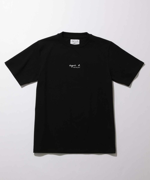 agnes b.(アニエスベー)の「【agnes b. pour ADAM ET ROPE'】T-SHIRTS WITH LOGO(Tシャツ/カットソー・メンズ・ホワイト/ブラック・LARGE/X-LARGE)」の2枚目の写真