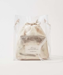 one after another NICE CLAUP | ３点セットPVCスクエアバッグ(ショルダーバッグ)