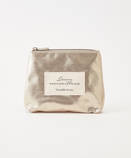 one after another NICE CLAUP（ワンアフターアナザーナイスクラップ）の「３点セットPVCスクエアバッグ（ショルダーバッグ・レディース・ブラウン系その他/クリア・FREE）」の3枚目の写真