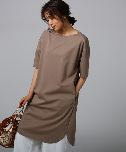 Untitled アンタイトル のファッション スムースコットンワンピース ワンピース 洗える セール ワンピース ドレス ワンピース 洗える 流行アイテムの ワンピース