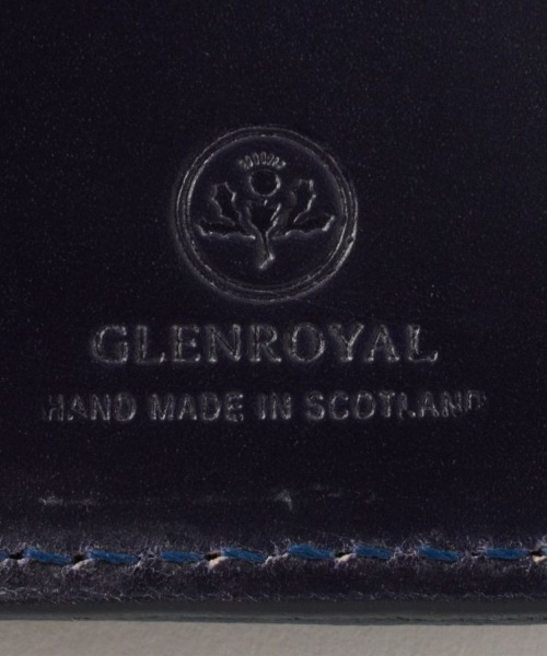 GLENROYAL(グレンロイヤル)の「【GLENROYAL/グレンロイヤル】ROUND LONG PURSE/フラップ付長財布(エンボスレザー)(財布・メンズ・ブラック/ダークブルー・00)」の16枚目の写真