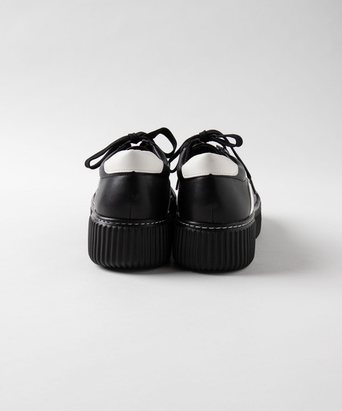 WEGO(ウィゴー)の「WEGO/ボリュームラインスニーカー(スニーカー・レディース・ブラック/ホワイト/パープル・LARGE/MEDIUM)」の11枚目の写真