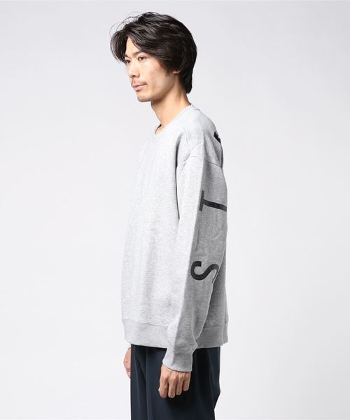 adidas(アディダス)の「adidas/アディダス ルーズシルエット バックプリントスウェット FYK37 ED1991(スウェット・メンズ・グレー・M/L/XL)」の2枚目の写真