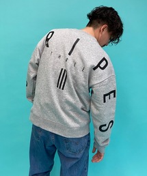 adidas/アディダス ルーズシルエット バックプリントスウェット FYK37 ED1991