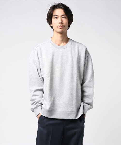 adidas(アディダス)の「adidas/アディダス ルーズシルエット バックプリントスウェット FYK37 ED1991(スウェット・メンズ・グレー・M/L/XL)」の3枚目の写真