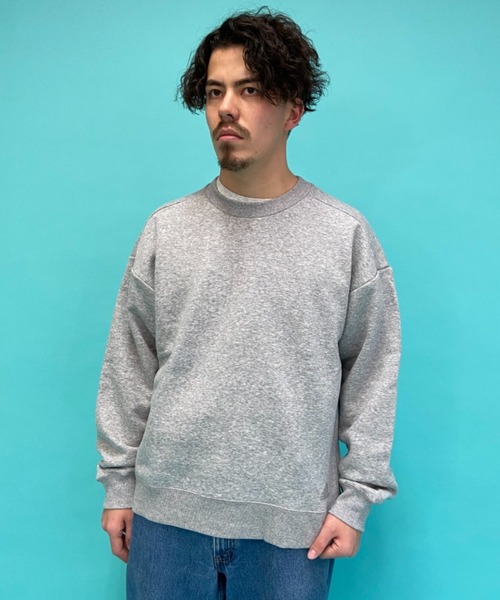 adidas(アディダス)の「adidas/アディダス ルーズシルエット バックプリントスウェット FYK37 ED1991(スウェット・メンズ・グレー・M/L/XL)」の6枚目の写真