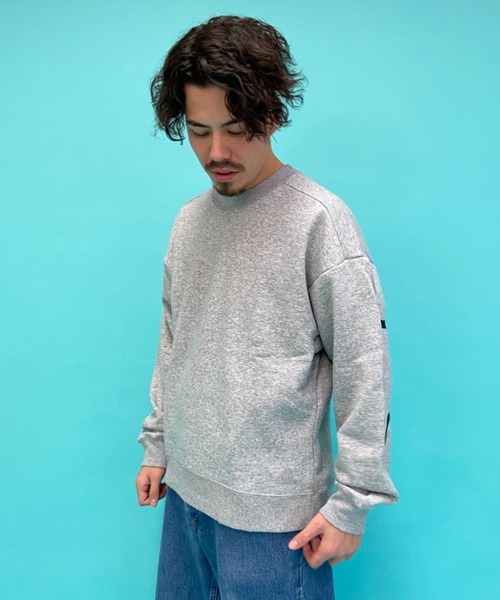 adidas(アディダス)の「adidas/アディダス ルーズシルエット バックプリントスウェット FYK37 ED1991(スウェット・メンズ・グレー・M/L/XL)」の7枚目の写真